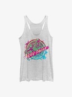 Marvel Black Panther Neon Womens Tank Top