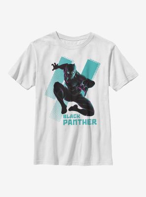 Marvel Black Panther Stripes Youth T-Shirt