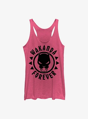 Marvel Black Panther Logo Womens Tank Top