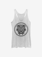 Marvel Black Panther Sketch Womens Tank Top