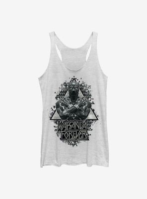 Marvel Black Panther Triangles Womens Tank Top