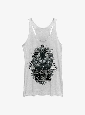 Marvel Black Panther Triangles Womens Tank Top