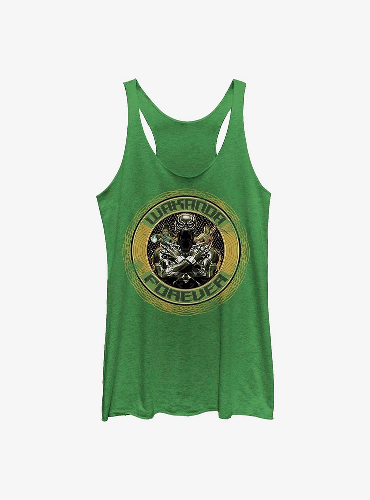 Marvel Black Panther Wakanda Circles Womens Tank Top