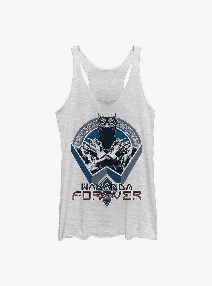 Marvel Black Panther Wakanda Shield Womens Tank Top