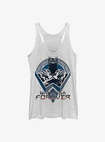 Marvel Black Panther Wakanda Shield Womens Tank Top