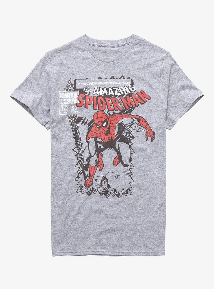 Marvel The Amazing Spider-Man Comic Book T-Shirt