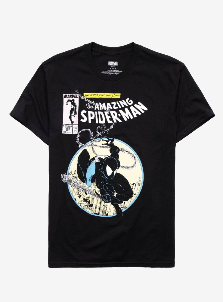 Marvel The Amazing Spider-Man Comic Book Cover T-Shirt