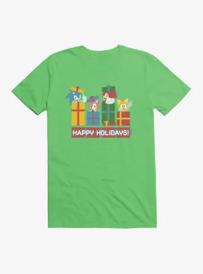 Sonic The Hedgehog Winter Gift Friends T-Shirt