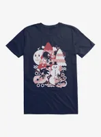Sonic The Hedgehog Winter Snow Friends T-Shirt