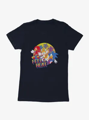 Sonic The Hedgehog Summer Feel Heat Womens T-Shirt
