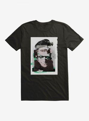 Universal Monsters Frankenstein Distorted Portrait T-Shirt