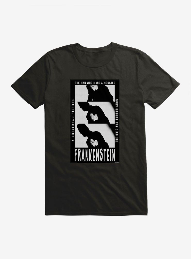 Universal Monsters Frankenstein Shadows T-Shirt