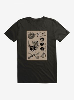 Universal Monsters Frankenstein Anatomy T-Shirt