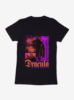 Universal Monsters Dracula The Original Womens T-Shirt