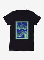 Universal Monsters Frankenstein Distorted Womens T-Shirt