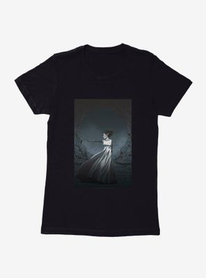 Universal Monsters Bride Of Frankenstein Pose Womens T-Shirt