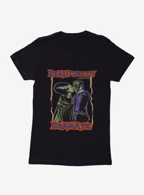 Universal Monsters Bride Of Frankenstein Beautifully Dramatic Womens T-Shirt