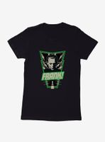 Universal Monsters Frankenstein Frank Womens T-Shirt