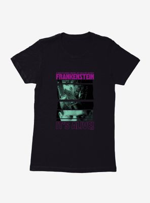 Universal Monsters Frankenstein It's Alive Womens T-Shirt
