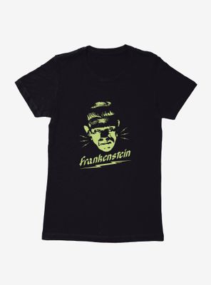 Universal Monsters Frankenstein Shadow Womens T-Shirt