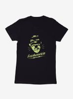 Universal Monsters Frankenstein Shadow Womens T-Shirt