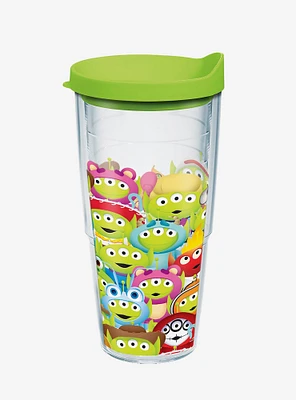 Disney Pixar Toy Story Alien Collage 24oz Classic Tumbler With Lid