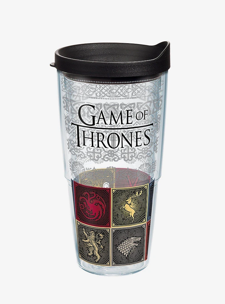 Game of Thrones House Sigil 24oz Classic Tumbler With Lid