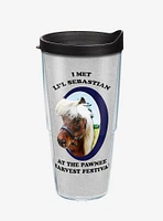 Parks and Recreation Lil Sebastian 24oz Classic Tumbler With Lid