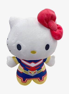 My Hero Academia X Hello Kitty And Friends Hello Kitty All Might Plush