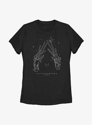 Edward Scissorhands Celestial Scissors Womens T-Shirt