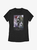 Edward Scissorhands ED Dots Womens T-Shirt