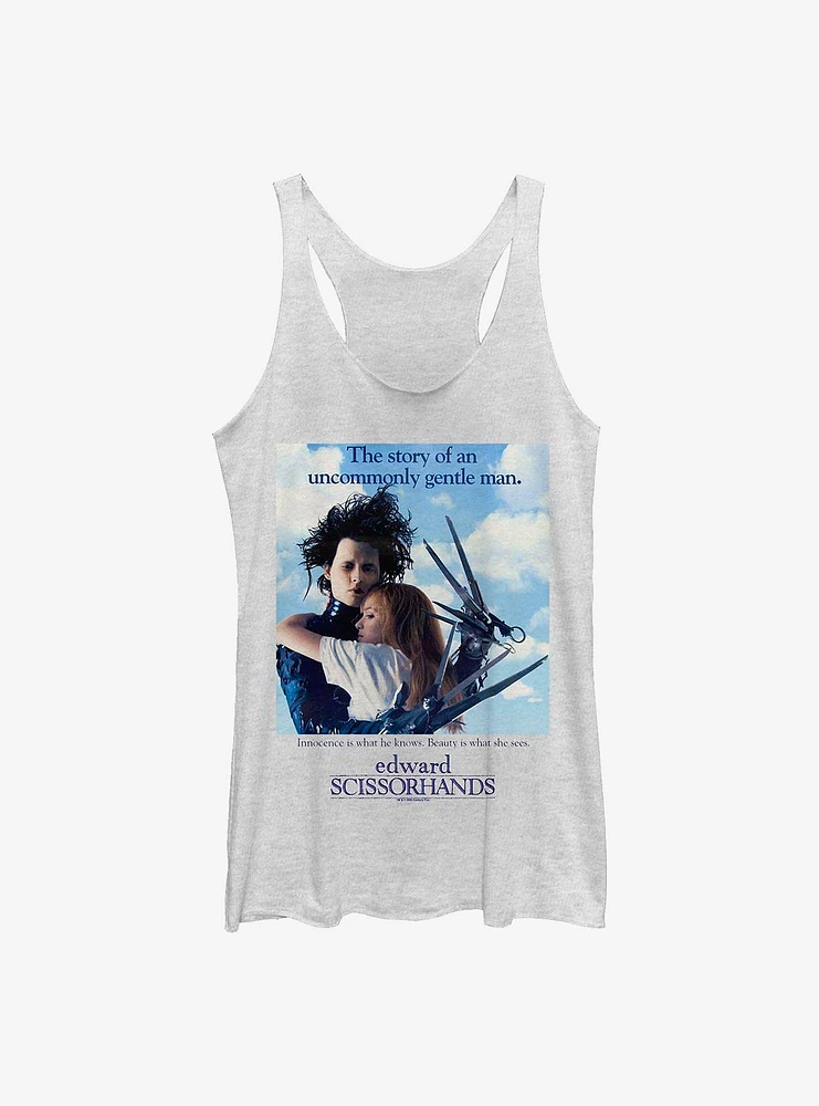 Edward Scissorhands Couple Poster Womens Tank Top