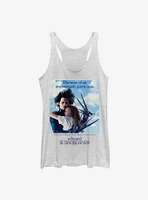 Edward Scissorhands Couple Poster Womens Tank Top