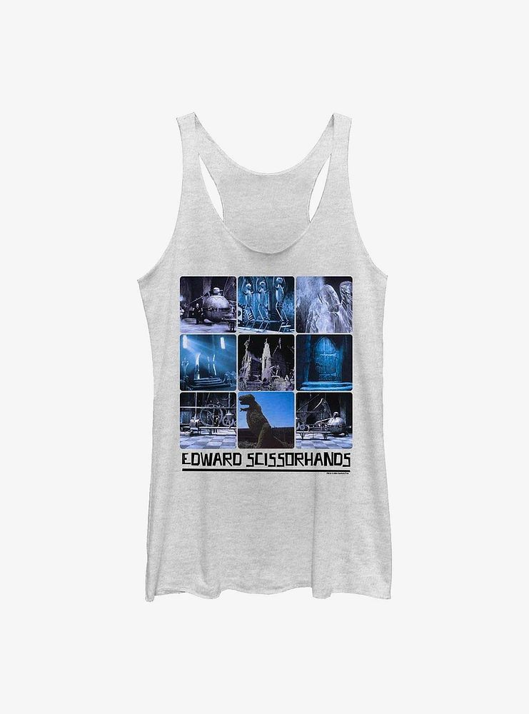 Edward Scissorhands Nine Up Womens Tank Top