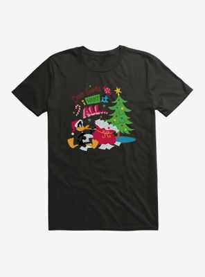 Looney Tunes Holiday I Want It All T-Shirt