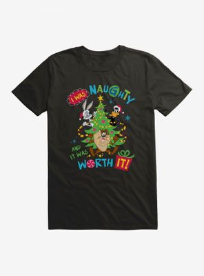 Looney Tunes Holiday I Was Naughty T-Shirt