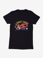 Looney Tunes Soccer Goal Womens T-Shirt