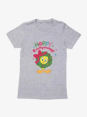 Looney Tunes Holiday Happy Everything Womens T-Shirt