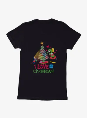 Looney Tunes Holiday I Love Christmas Womens T-Shirt