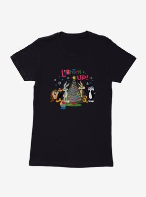 Looney Tunes Holiday Lighten Up Womens T-Shirt