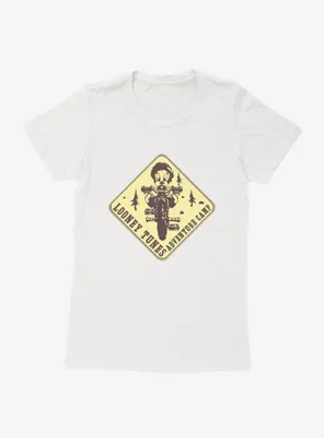 Looney Tunes Tweety Bike Womens T-Shirt