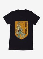 Looney Tunes Wile E. Coyote Fishing Womens T-Shirt