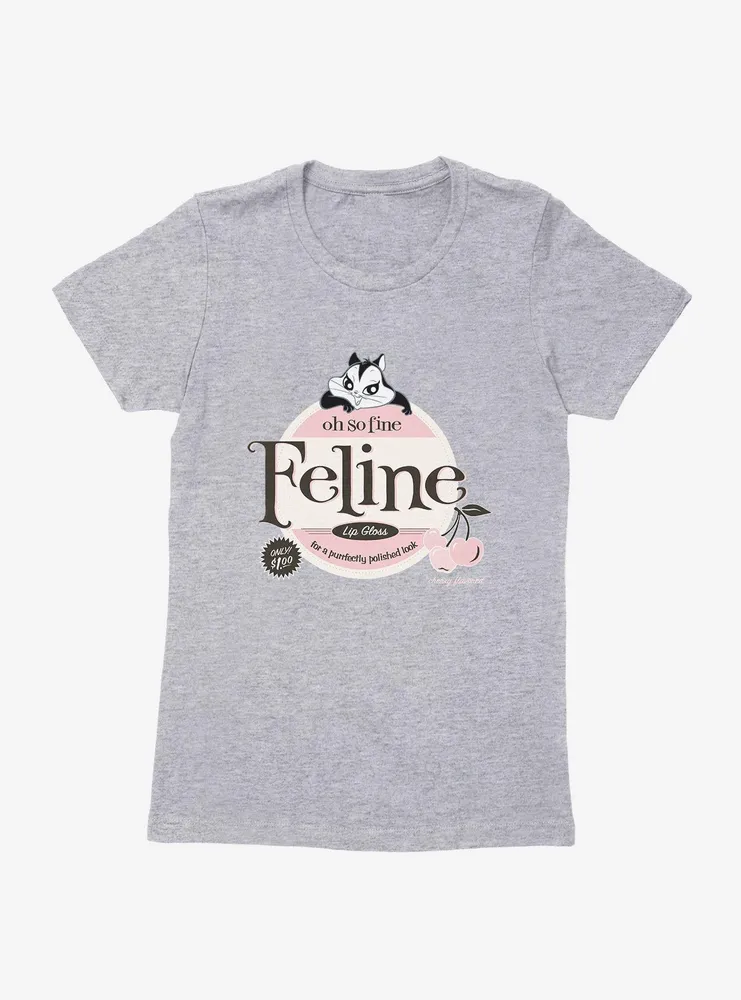 Looney Tunes Summer Fun Oh So Fine Feline Womens T-Shirt