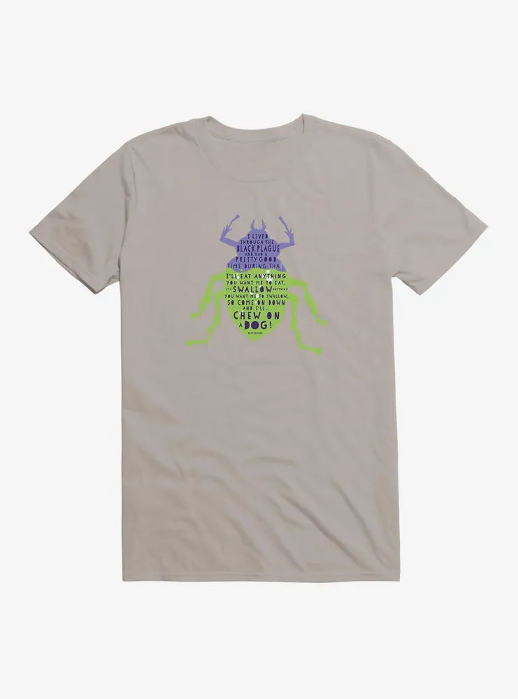 Beetlejuice Beetle Grey T-Shirt