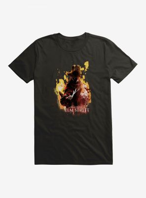 A Nightmare On Elm Street Freddy Flames T-Shirt