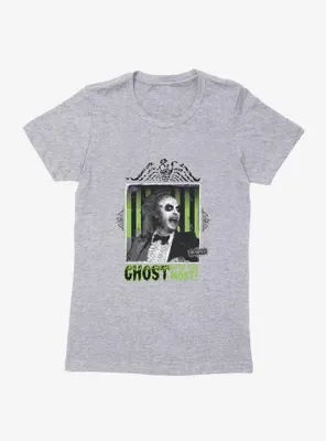 Beetlejuice Ghost Square Womens T-Shirt