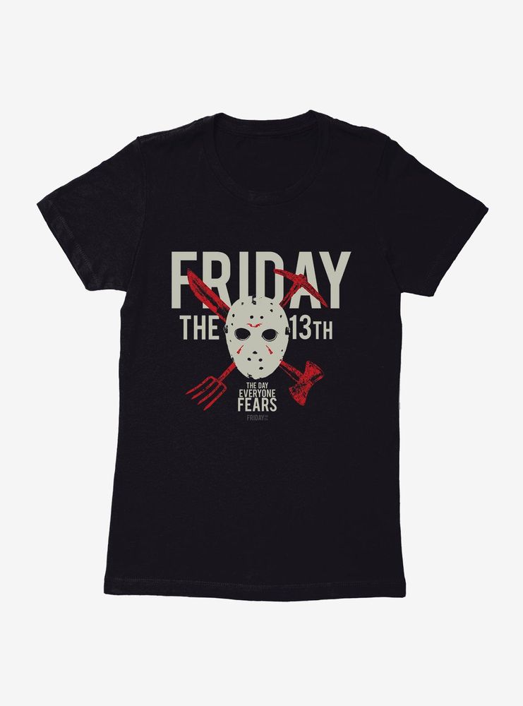 Friday The 13th Jason Mask Womens T-Shirt