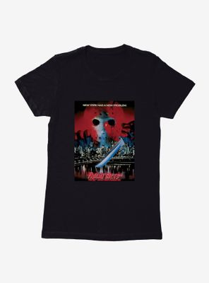 Friday The 13th Part VIII Poster Womens T-Shirt