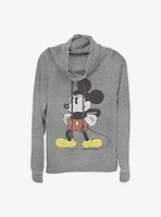 Disney Mickey Mouse Mightiest Cowlneck Long-Sleeve Girls Top