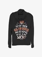 Disney Hocus Pocus Another Glorious Morning Cowlneck Long-Sleeve Girls Top